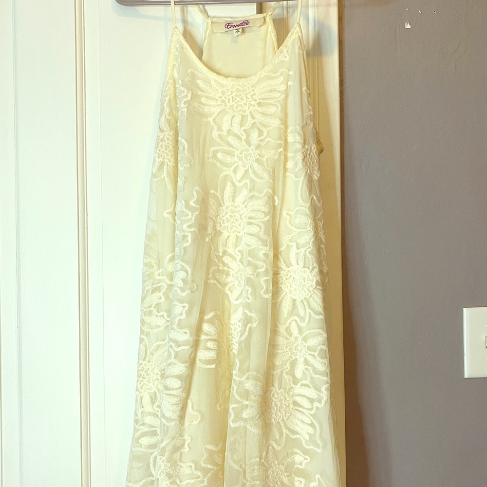 Ivory Lace Dress
